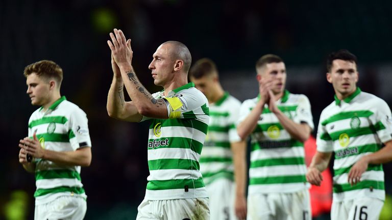 Celtic captain Scott Brown has spoken out against the rising abuse of footballers on social media