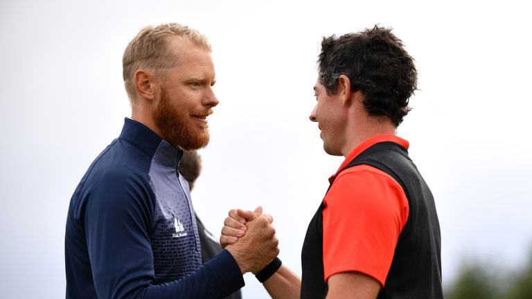 Soderberg birdied the first hole of a five-man play-off as Rory McIlroy endured another near-miss