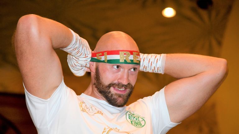Tyson Fury faces Otto Wallin in Las Vegas this weekend