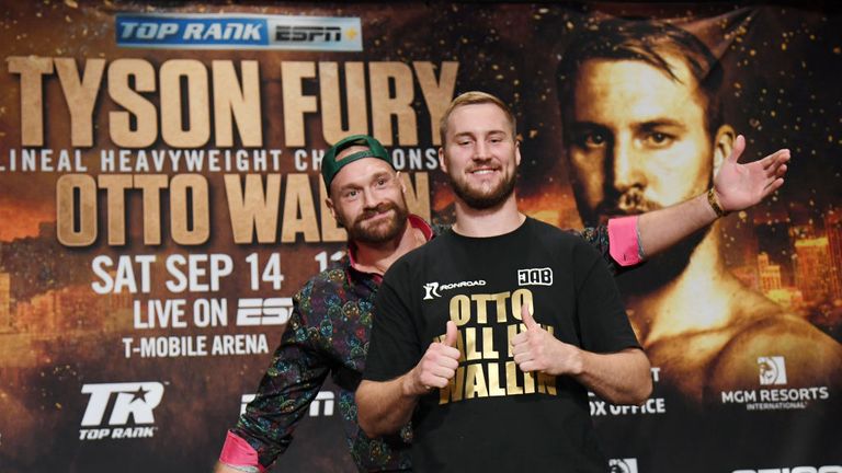 Fury insists he hasn't underestimated Otto Wallin