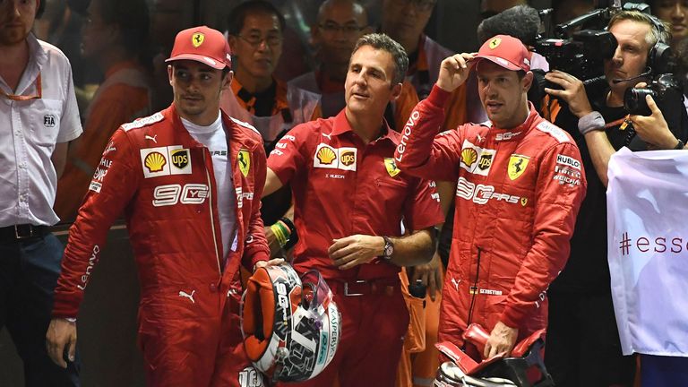 Singapore GP: Sebastian Vettel beats angry Charles Leclerc to end F1 ...