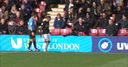 Shoved over the advertising hoardings!