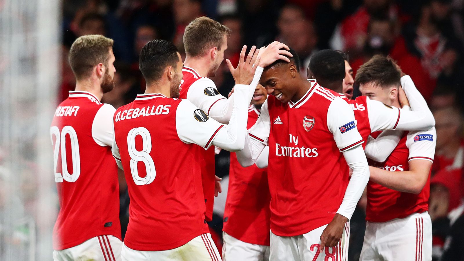 Arsenal 4 - 0 S Liege - Match Report & Highlights