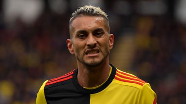 Image of Roberto Pereyra will be available to play against Bournemouth in the Premier League on Sunday