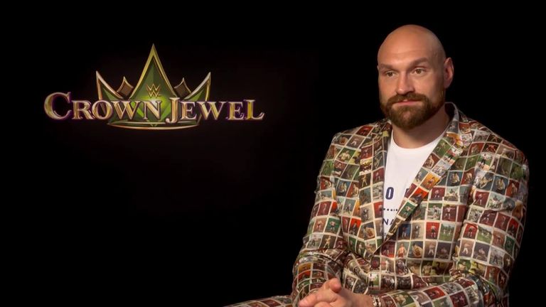 Fury sat down for a long interview with Sky Sports prior to Crown Jewel to discuss his WWE experience so far