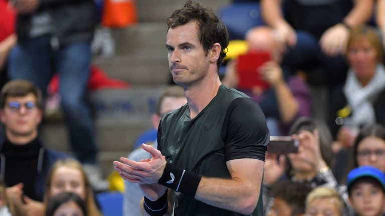 Andy Murray está en camino para un primer título ATP Tour desde Dubai en marzo de 2017
