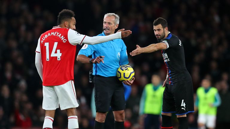 Arsenal had a late winner against Crystal Palace disallowed by VAR, but Dermot Gallagher did not agree with the decision