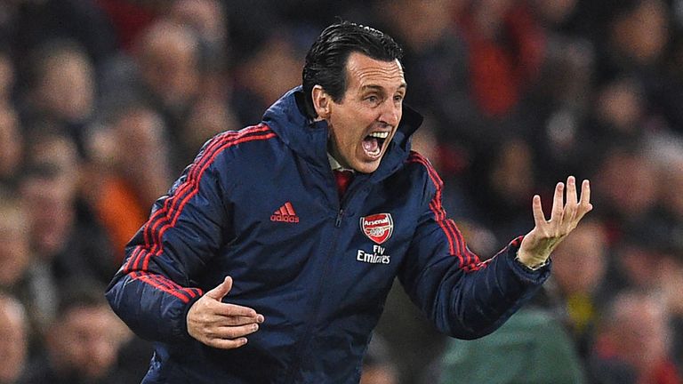 Thursday's Europa League win has lifted some pressure off Emery