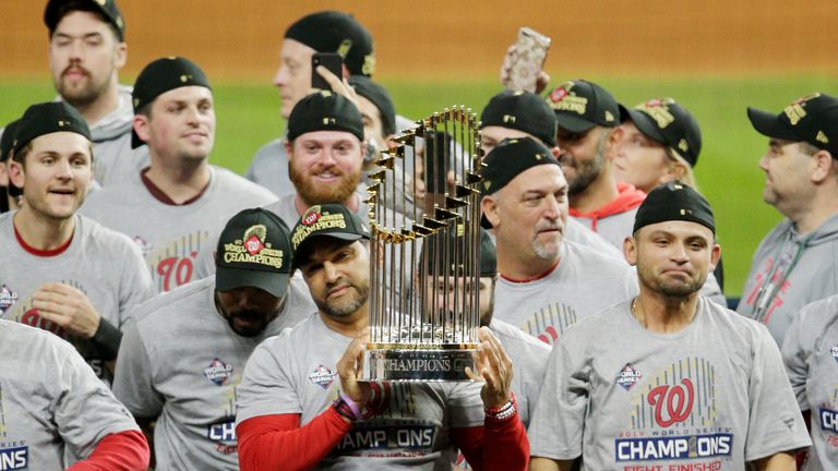 Campeones de la Serie Mundial, los Nacionales de Washington se van a la Casa Blanca