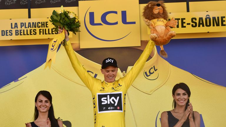 Chris Froome es cuatro veces ganador del Tour de Francia