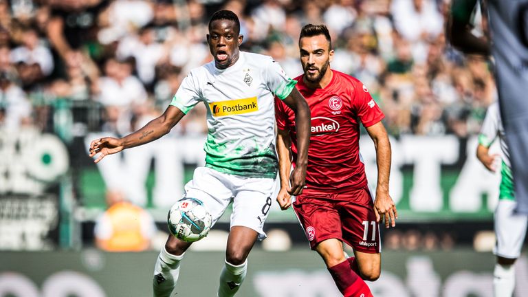Denis Zakaria has started 10 of Monchengladbach's 11 Bundesliga games this term