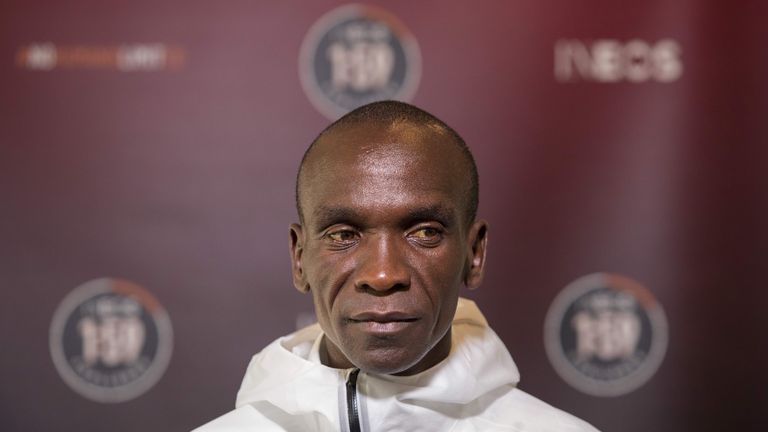 Eliud Kipchoge is looking to restore faith in athletics with his attempt to break two hours for the marathon in Vienna
