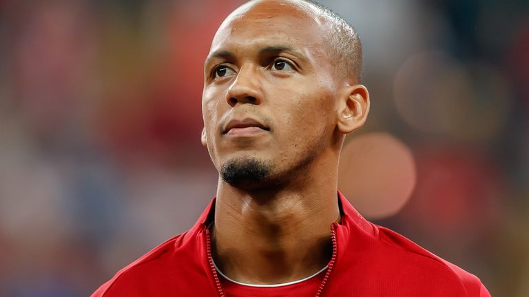 Fabinho es ahora uno de los primeros nombres en la hoja del equipo Liverpool