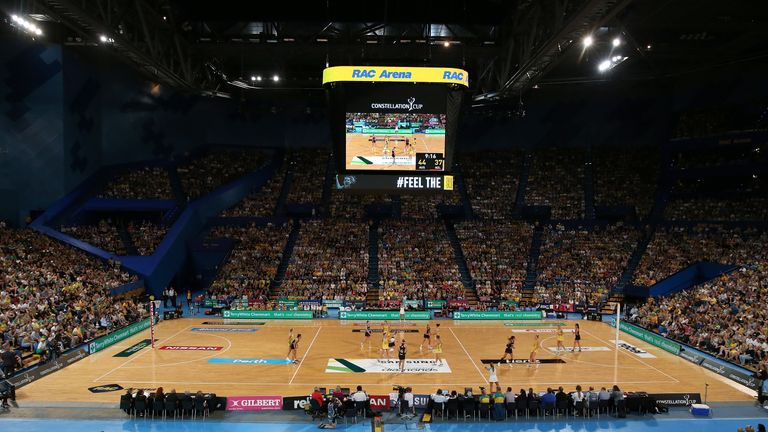 A packed house of 13,233 fans witnessed the Test between Australia and New Zealand in Perth