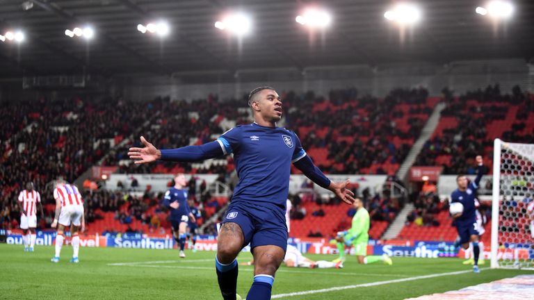 Juninho Bacuna's 82nd-minute goal gave fellow strugglers Huddersfield a 1-0 win at Stoke.