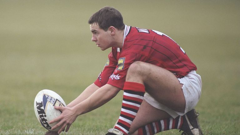 Ian Watson during his playing days at Salford
