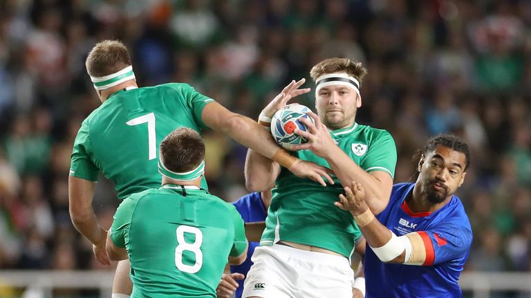 Iain Henderson claims possession