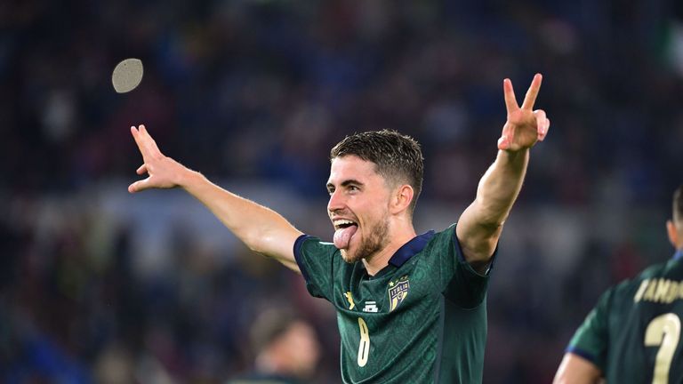 Jorginho's penalty broke the deadlock in Rome