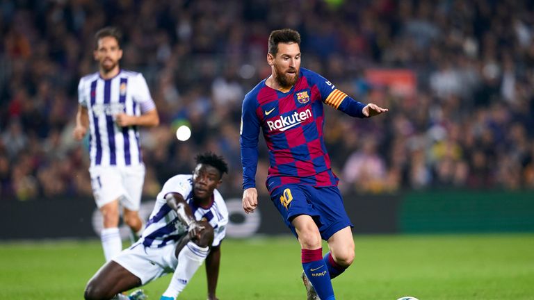 The Barcelona captain scored his third and fourth league goals of the season on Tuesday night