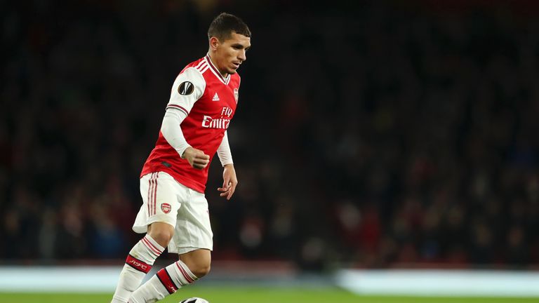 Lucas Torreira played in a more advanced role in Arsenal's 3-2 win over Vitoria on Thursday