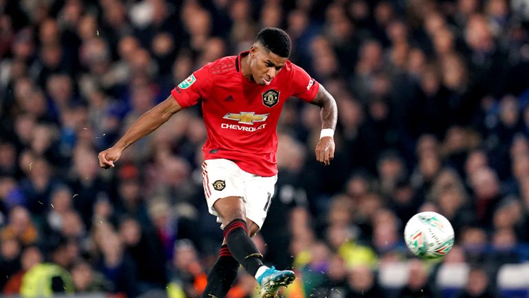 Rashford anotó en victorias contra Tottenham y Man City durante la semana pasada