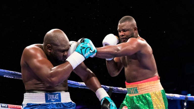 Bakole unloaded a string of punches to halt Johnson