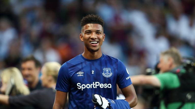 Mason Holgate made his first Premier League start of the season against Brighton