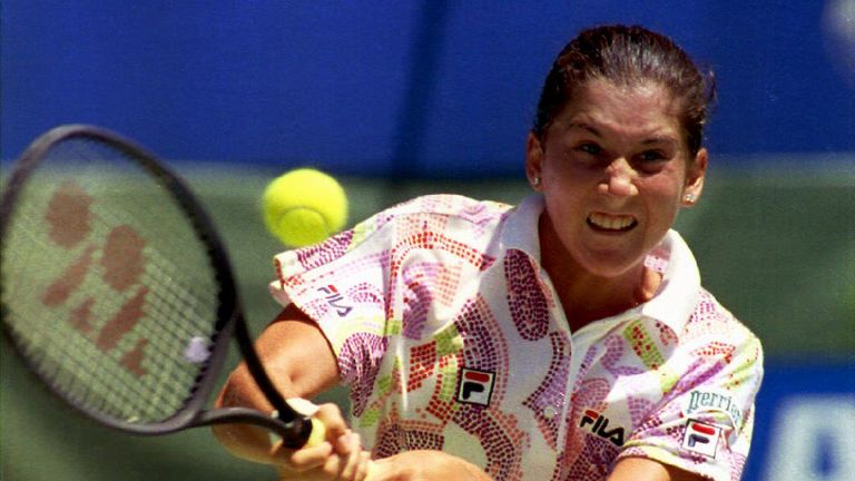 Monica Seles was world No 1 in 1993 until she was stabbed in a horrific attack during a match in April