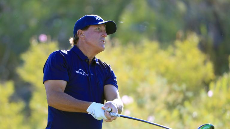 Mickelson estaba encantado con su juego en los pares