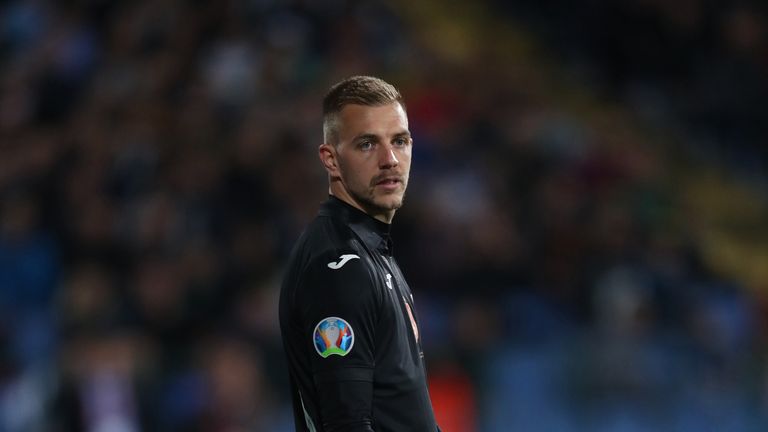 Bulgaria goalkeeper Plamen Iliev said fans 'behaved well'