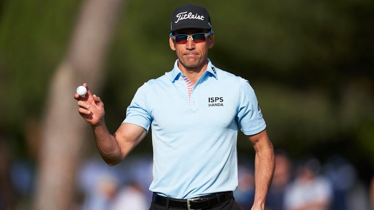 Rafa Cabrera Bello matched Rahm's 66