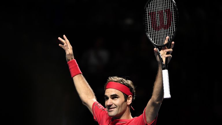 Roger Federer ahora es 10 veces ganador en su ciudad natal de Basilea