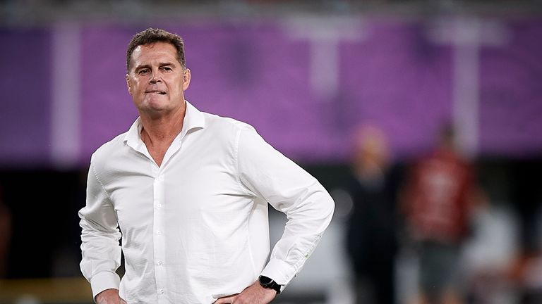 South Africa head coach Rassie Erasmus