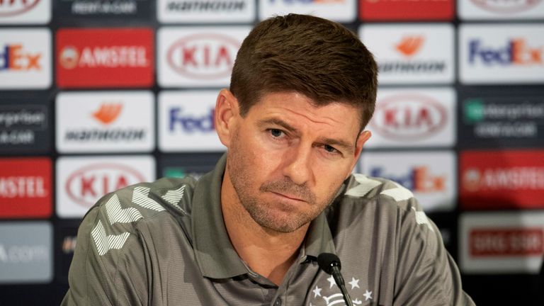 Steven Gerrard está decidido a mantener el impulso positivo de los Rangers
