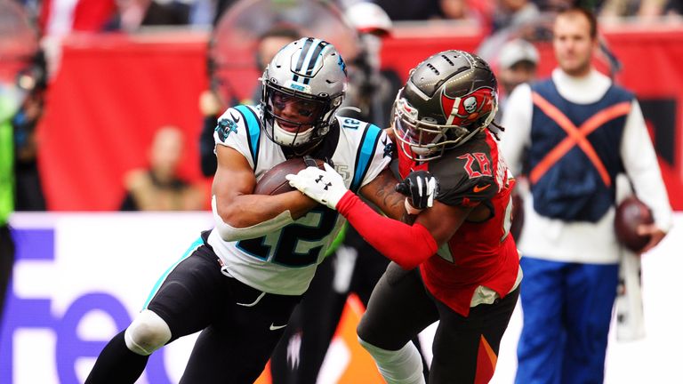 Highlights from the Panthers' meeting with the Buccaneers in London 