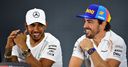Hamilton reveals 'amazing' Alonso message