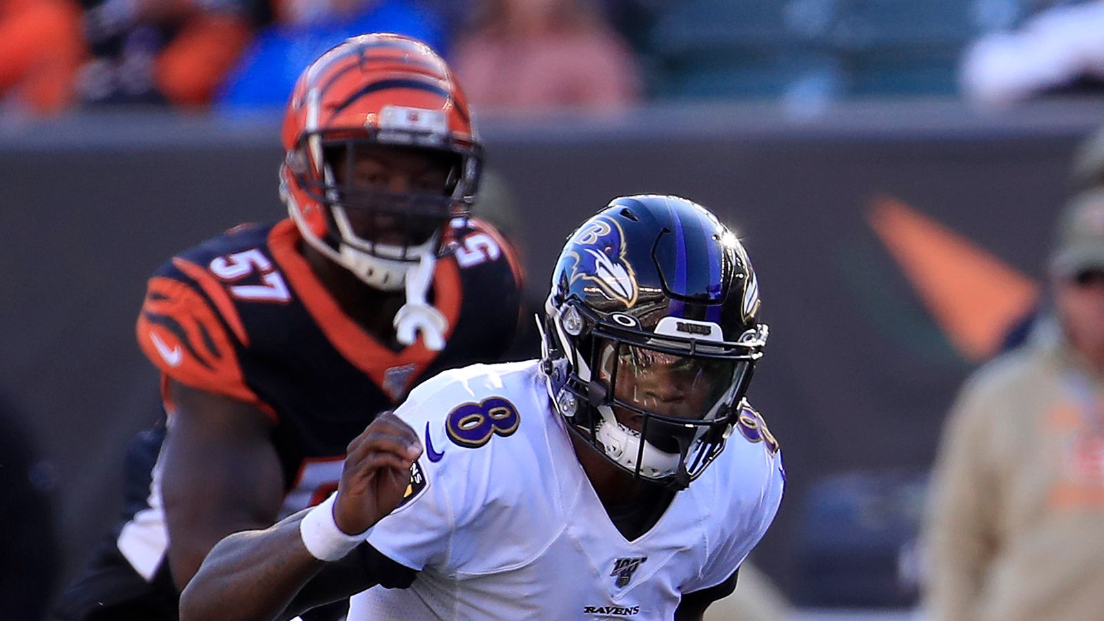 Baltimore Ravens' Lamar Jackson Spins His Way In For 47-yard Touchdown ...