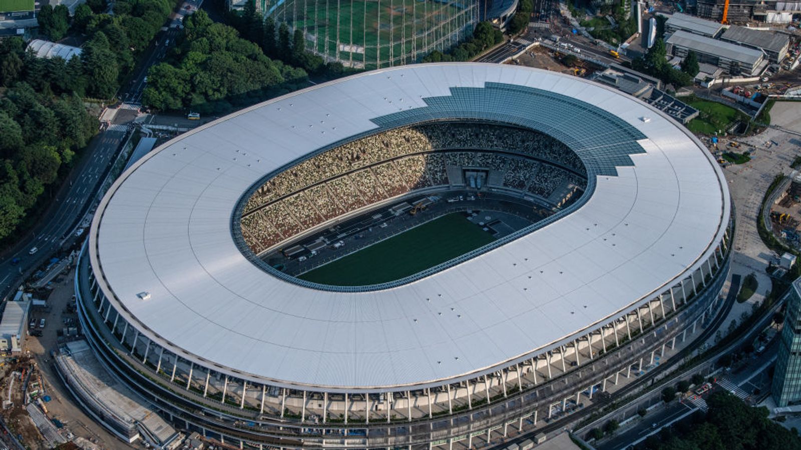 Tokyo 2020 Olympics stadium construction complete ...
