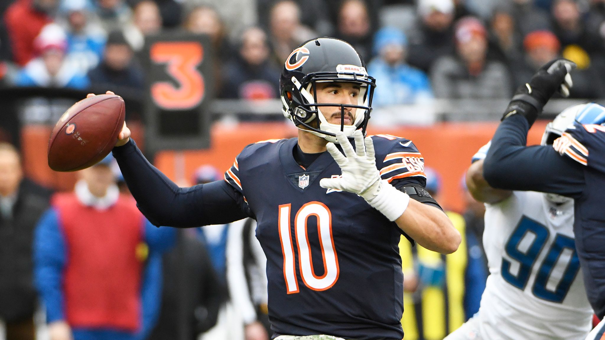 Chicago Bears' Trubisky would enjoy some thinking outside of the pocket