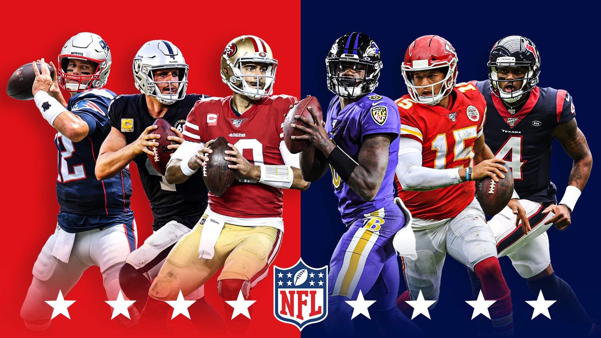 Nfl Sunday Lamar Jackson Patrick Mahomes Deshaun Watson And