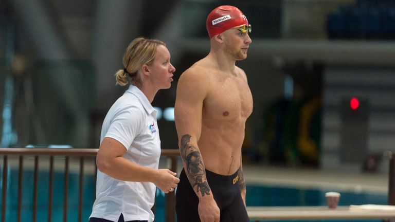 Mel Marshall has coached Olympic champion Adam Peaty since he was 15 - © The Telegraph