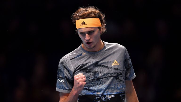 Alexander Zverev se convirtió en el ganador más joven de las finales ATP en una década el año pasado