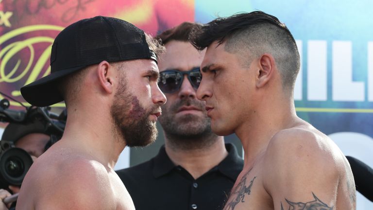 Billy Joe Saunders takes on Marcelo Esteban Coceres