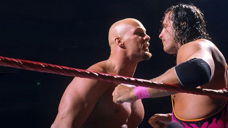 Bret Hart and Steve Austin had many classic matches in the mid-1990s - and one of them was at Survivor Series in 1996