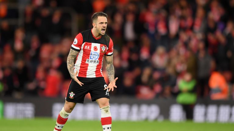 Danny Ings celebrates his equaliser just five minutes into the restart