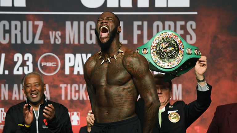 Wilder KO'd Luis Ortiz last month