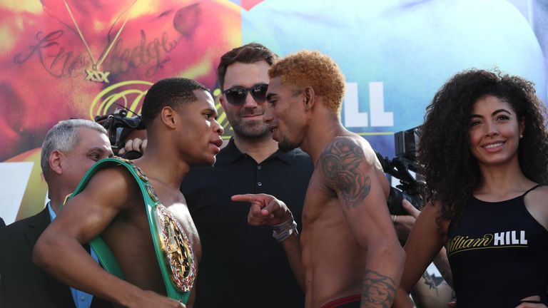 Devin Haney faces Alfredo Santiago in LA