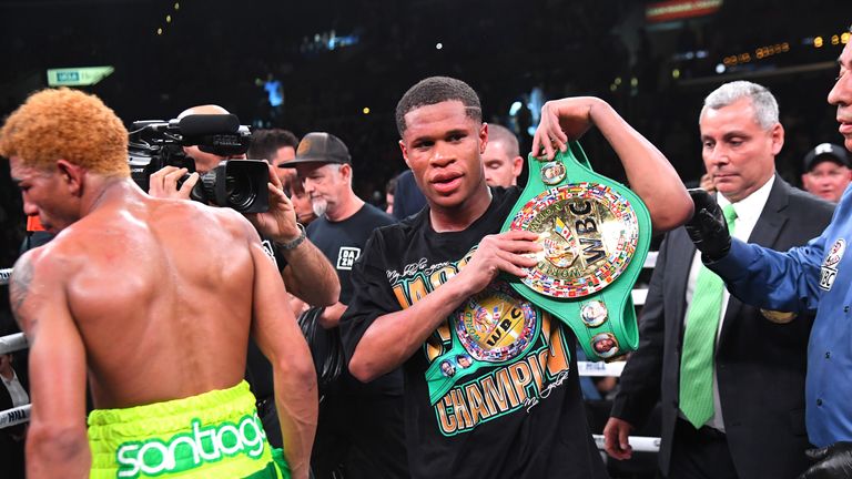 Devin Haney regained his status as WBC lightweight champion