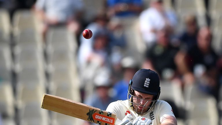 Sibley's top score in three Test innings is 22