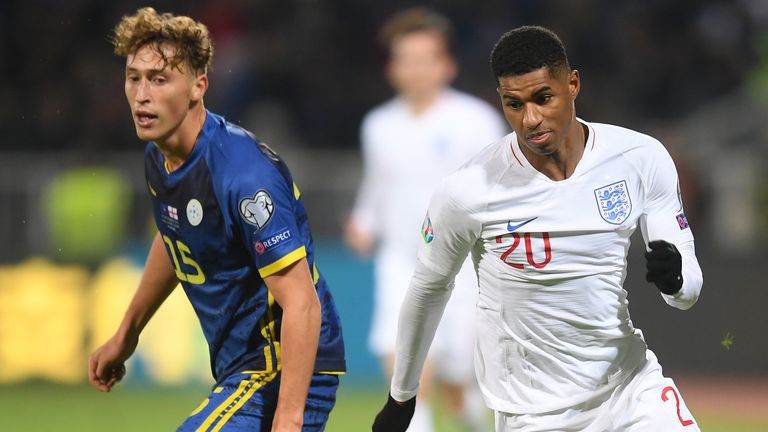 Marcus Rashford continued his good form with a goal off the bench